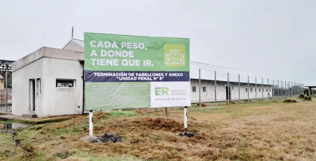 Comenzaron las obras de ampliación y refuncionalización en la Unidad Penal de Federal