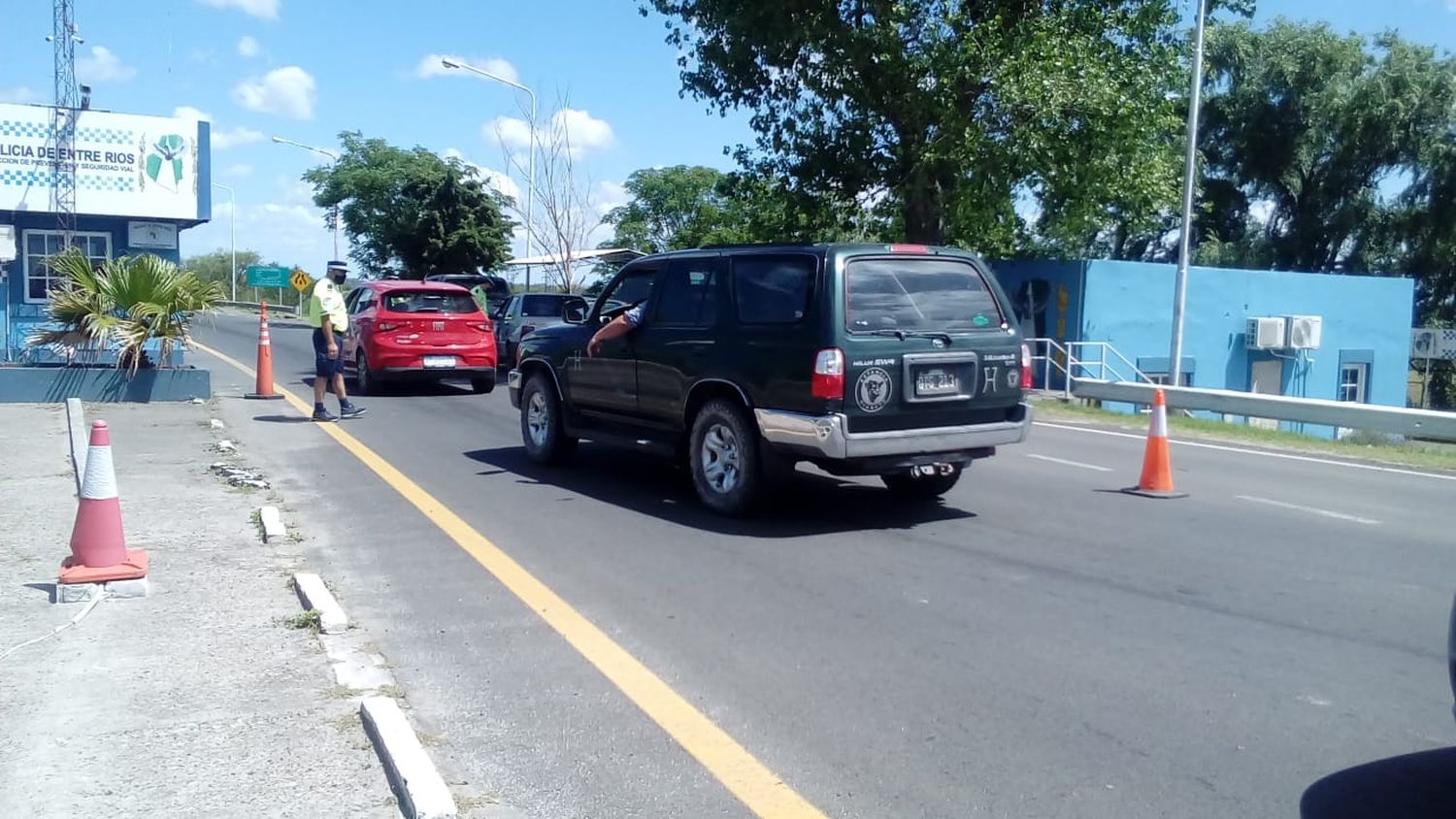 ¿Cómo fue la afluencia de tránsito en el puesto caminero?