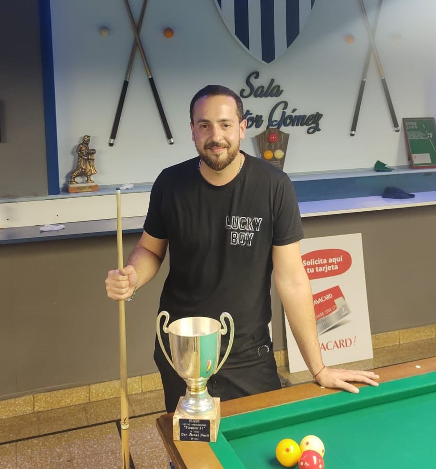 El campeón. Juan Pablo Deguese Loray
