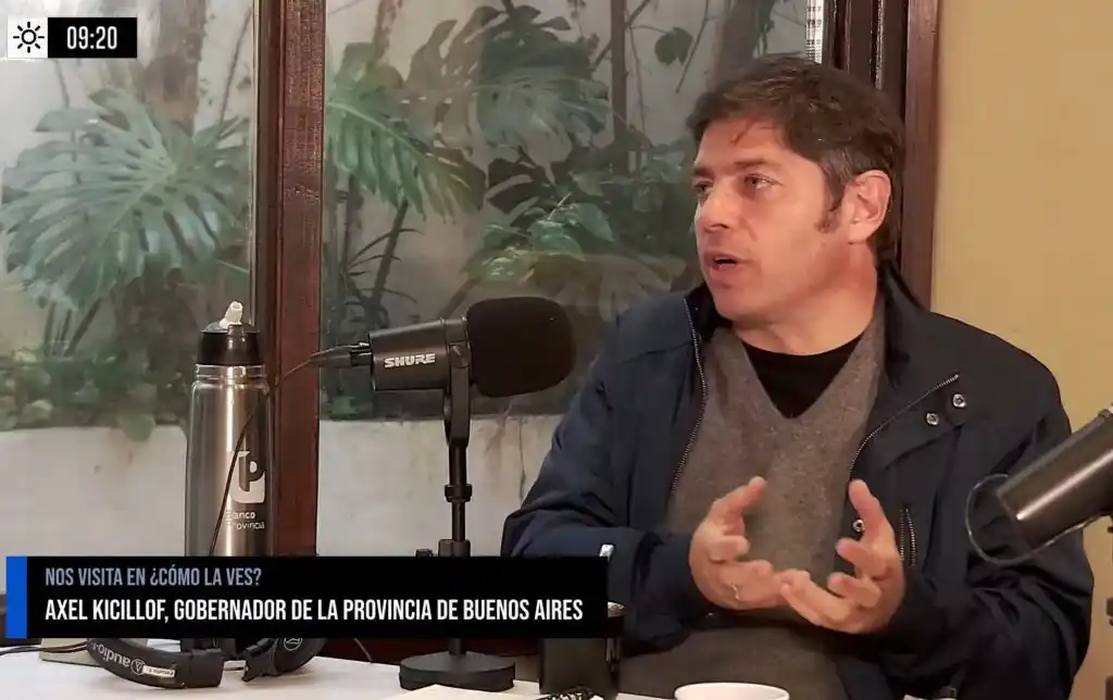 Kicillof, entre los “delirios cósmicos” de Milei y la posible candidatura de Máximo K
