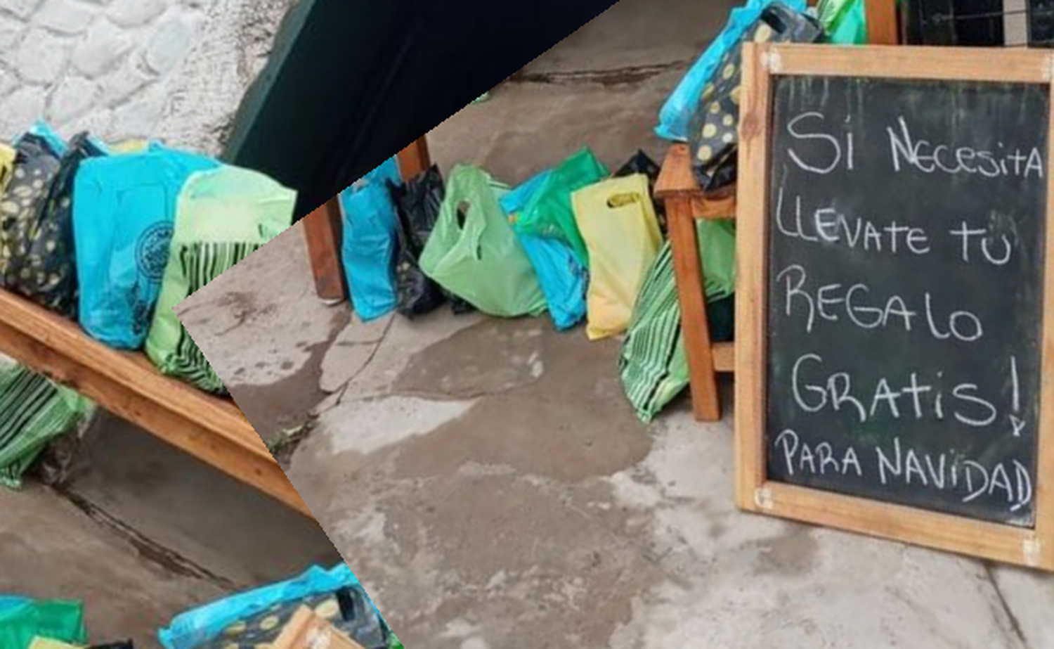 Hermoso gesto en Baradero: "Si necesitás un regalo para Navidad, llevalo gratis"