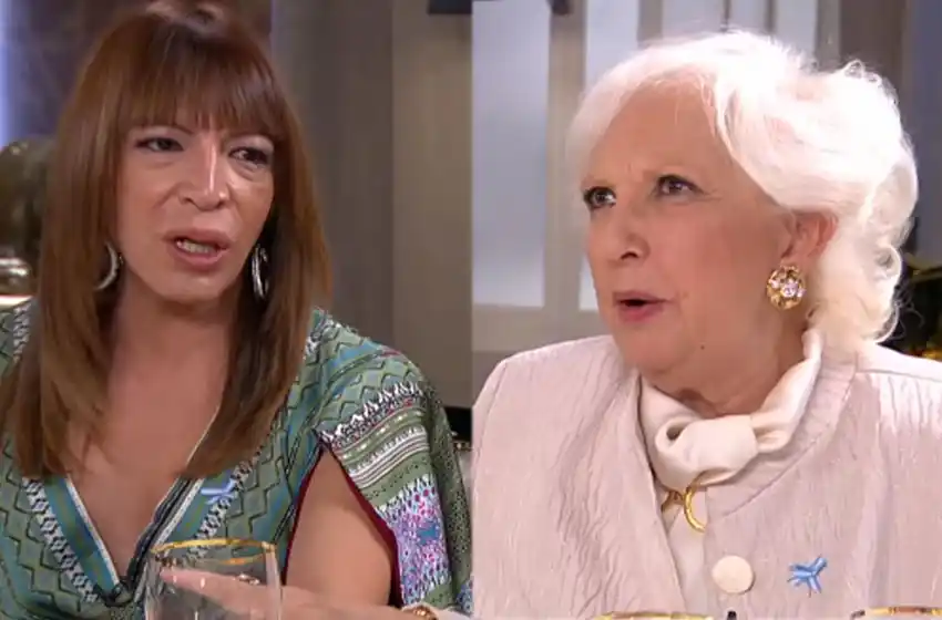 Repudio en las redes: Susana Rinaldi le dijo «querido» a Lizy Tagliani