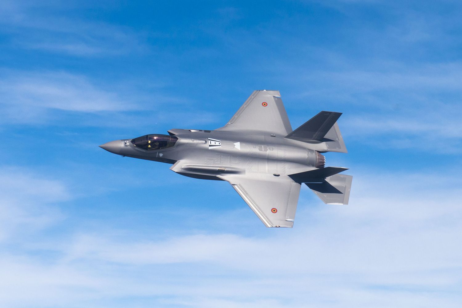 El primer F-35 para Bélgica entra en la fase de montaje final