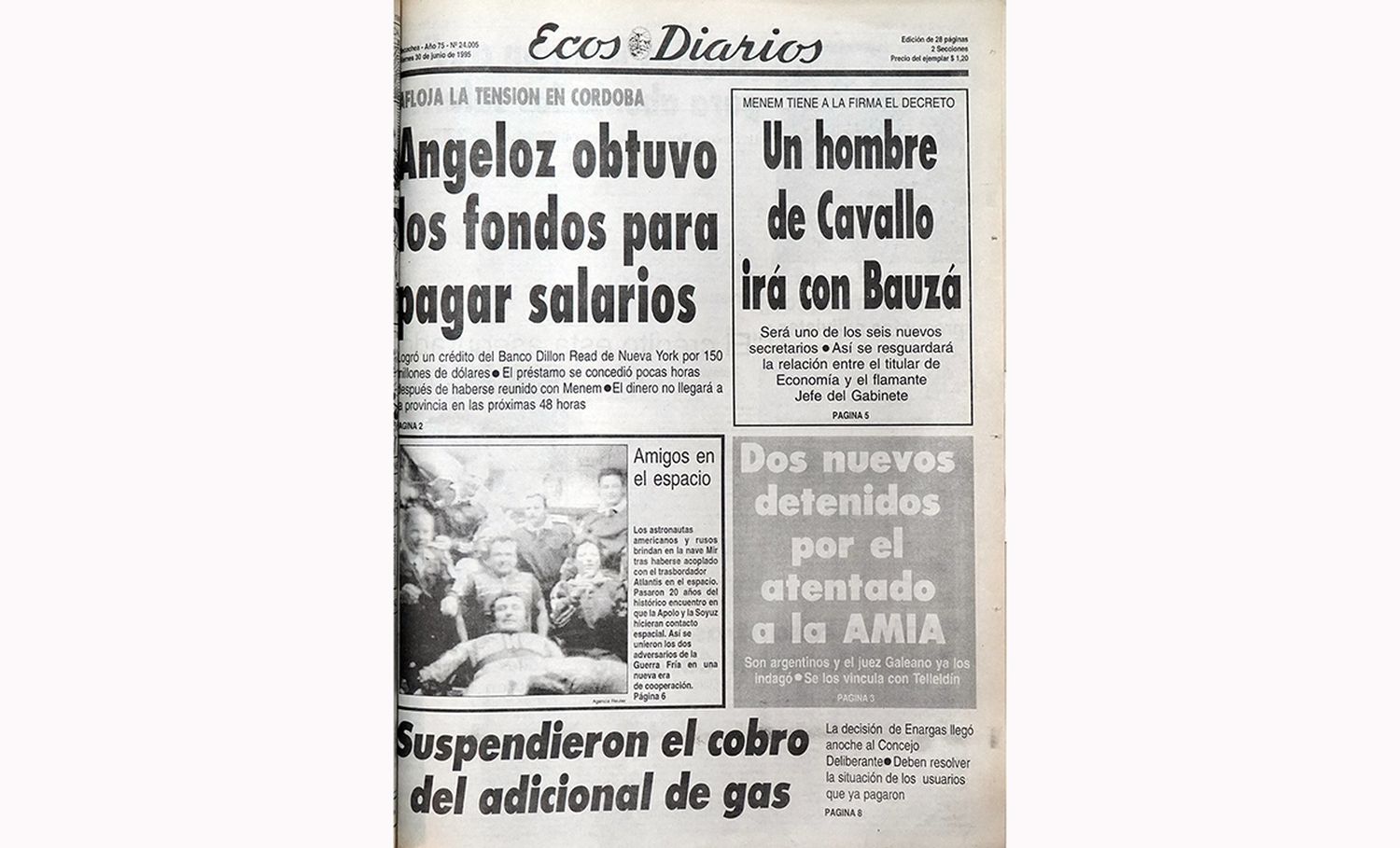 Viernes 30 de julio de 1995