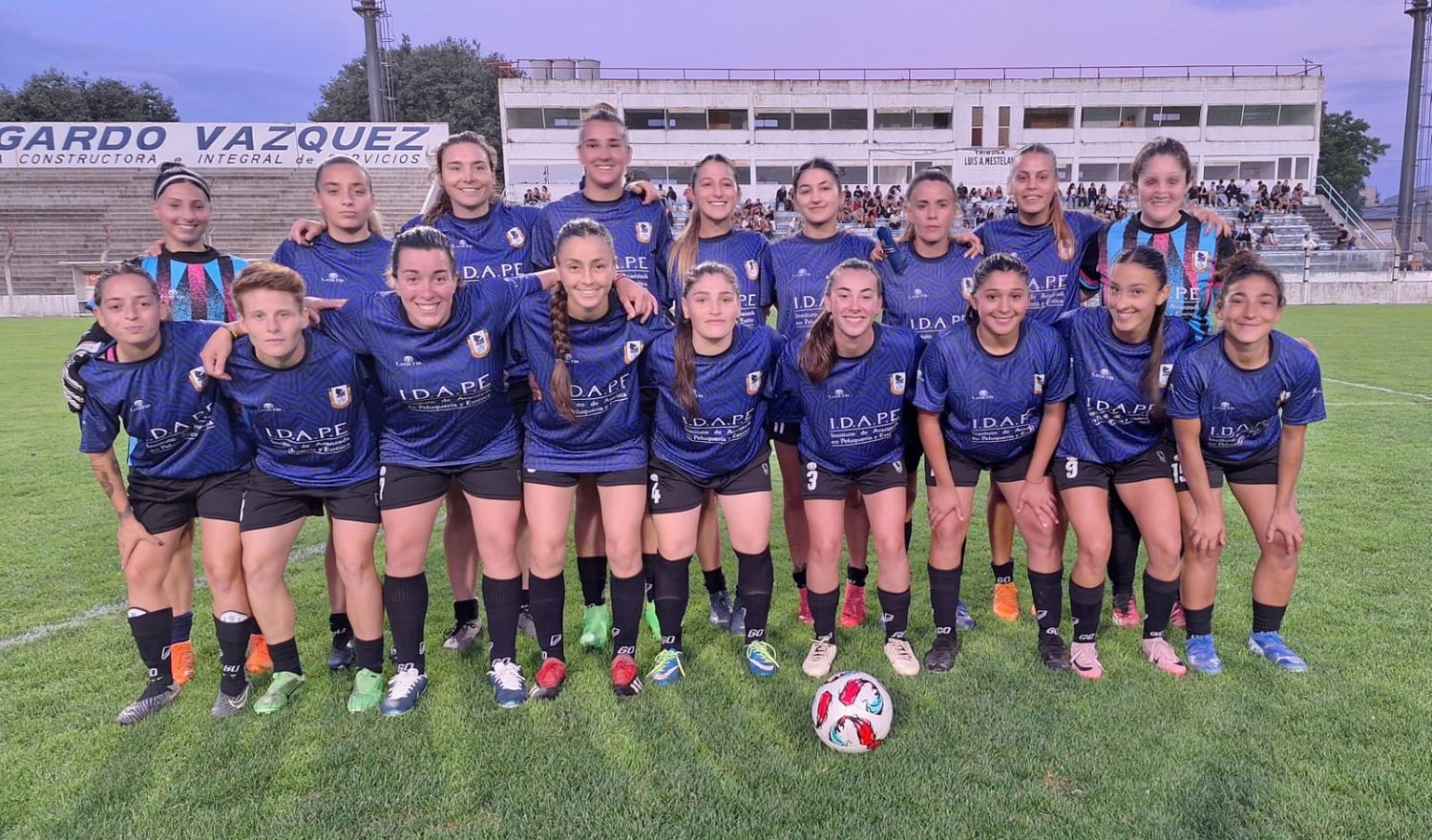 FOTO LIGA TANDILENSE DE FÚTBOL La selección de Tandil volvió a ganar.