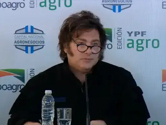 Javier Milei en ExpoAgro: “Queremos eliminar el cepo y las retenciones para siempre”