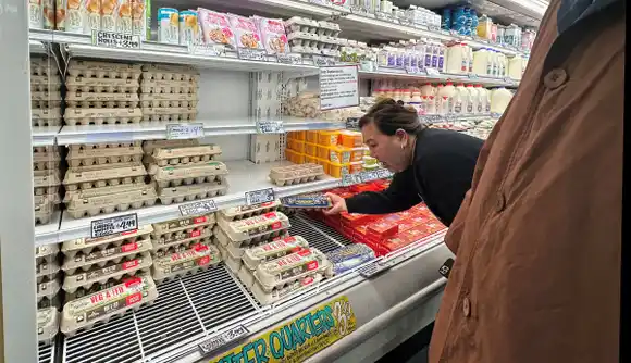 ¿TIERRA de la ABUNDANCIA? En NUEVA YORK ahora los HUEVOS se venden por UNIDAD