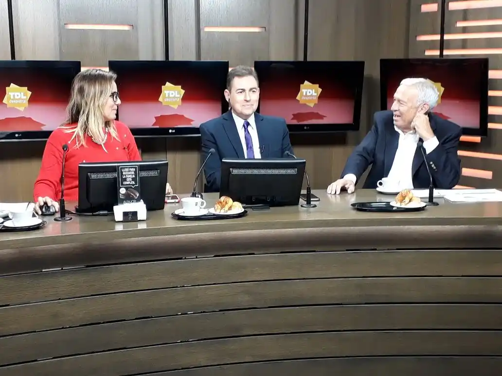 Roberto Tassara, en el desayuno de "Tandil Despierta"