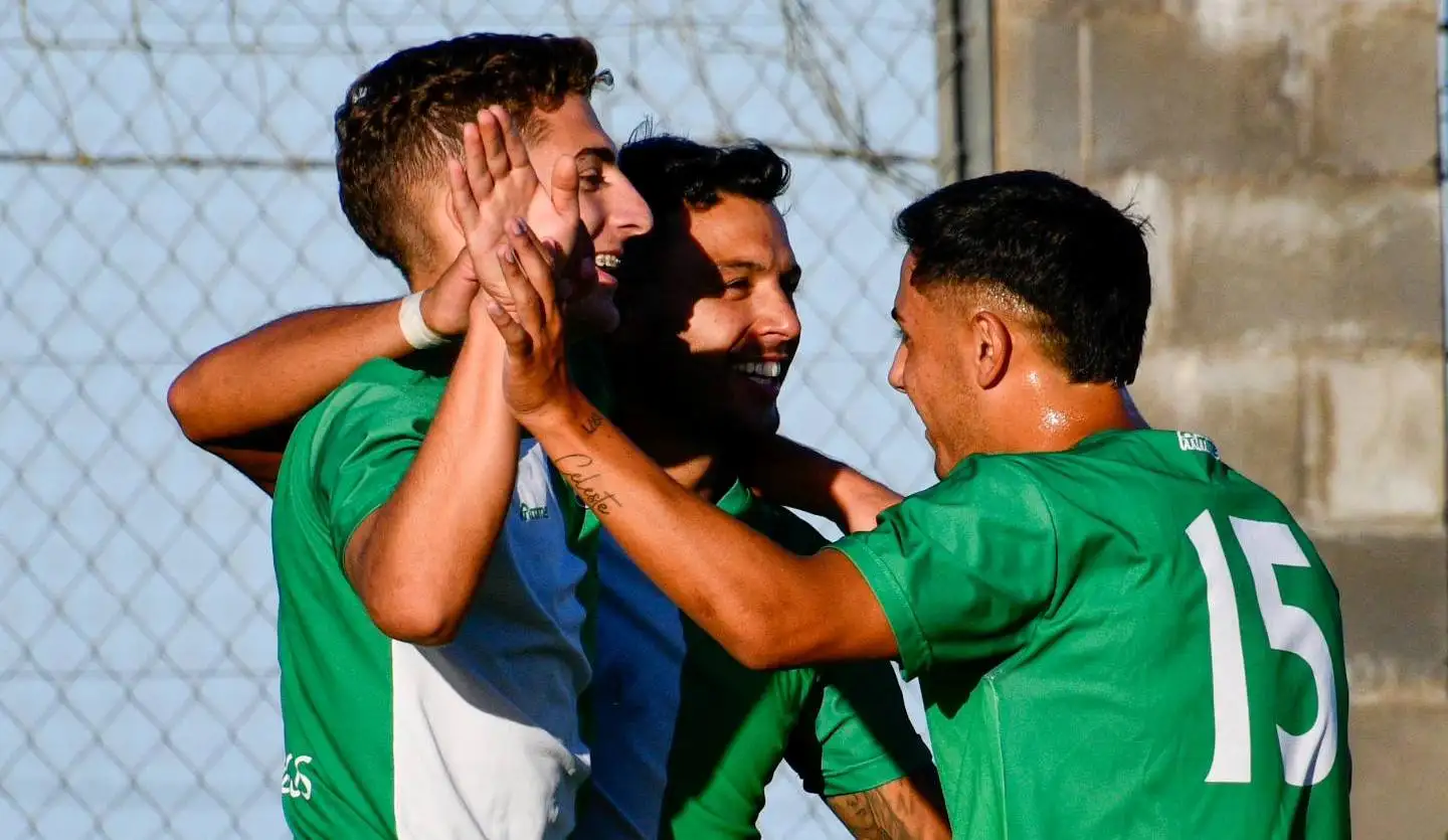 Once Unidos sigue celebrando goles (Foto: Jazmín Belga)