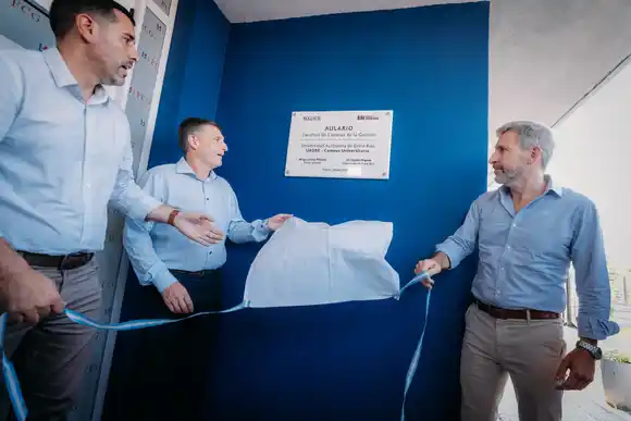 Se inauguró una nueva sección del campus de la Uader, en Paraná