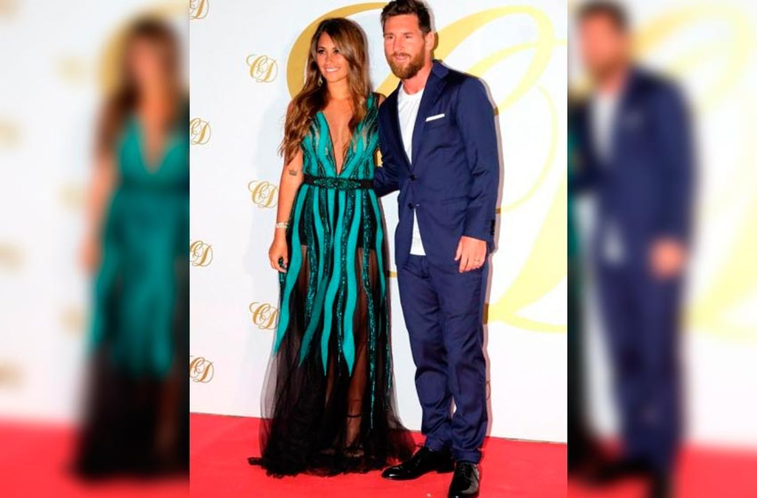 Las intimidades detrás del vestido súper sensual de Antonella Roccuzzo