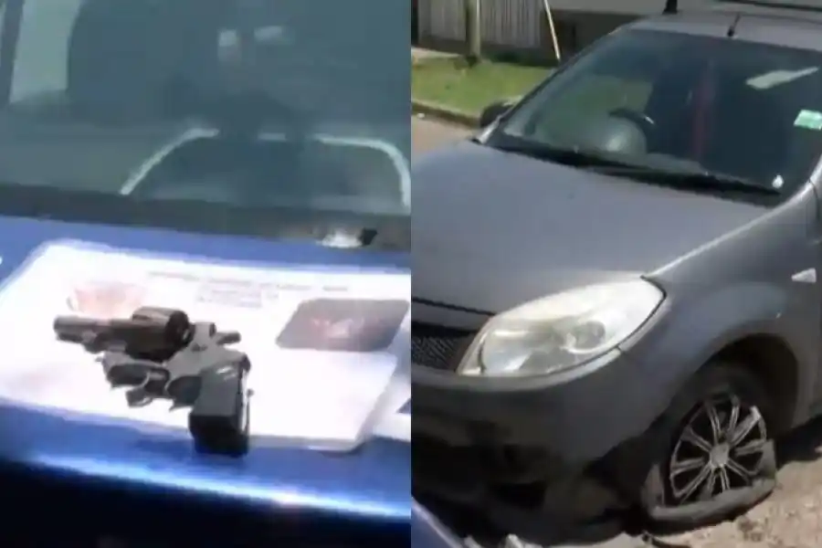 Apuntó con un arma a un nene, robó un auto y chocó: “Es un segundo que te pueden cagar la vida”