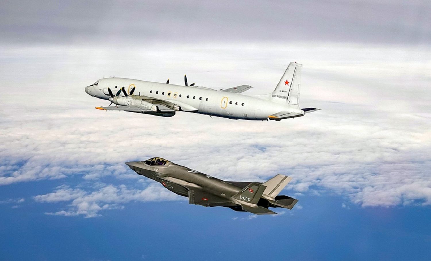 Dinamarca inicia la transición del F-16 al F-35 con su primera misión de alerta en el mar Báltico