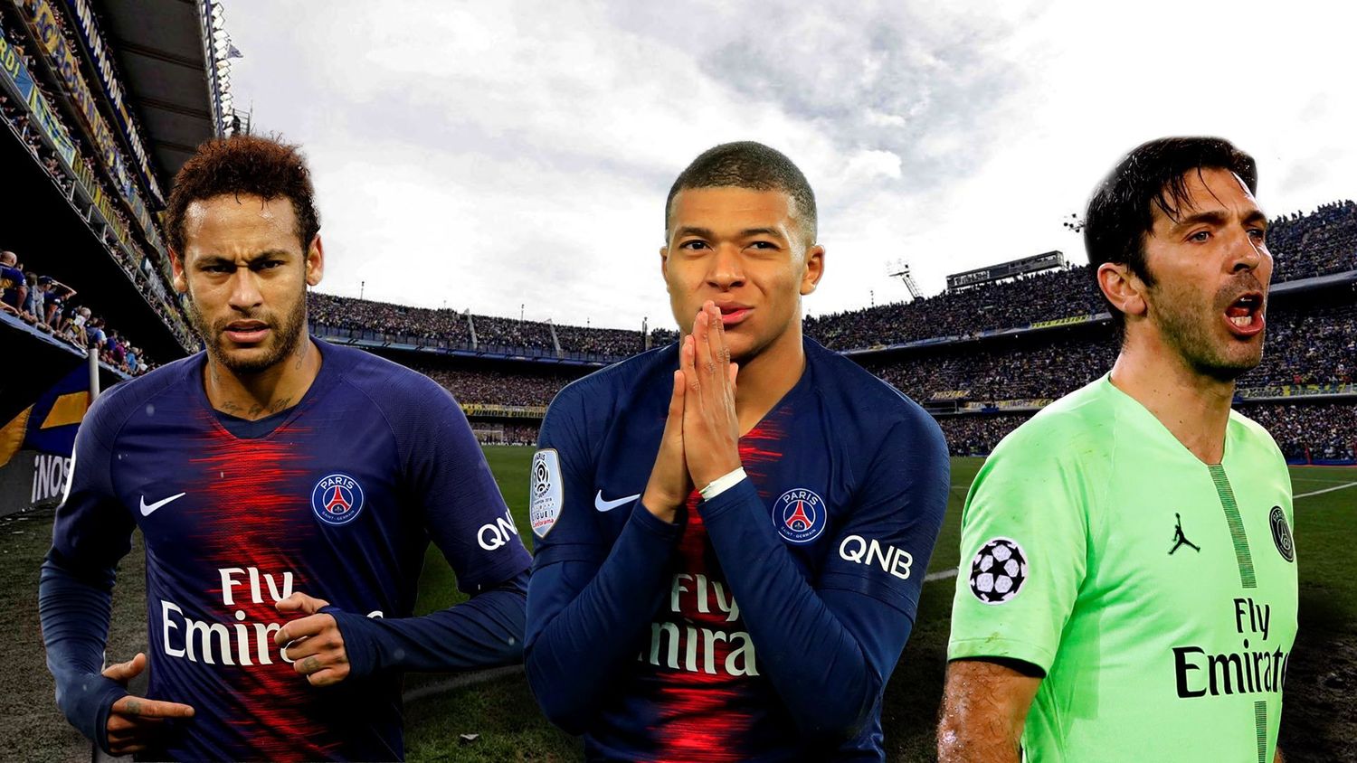 ¿Neymar, Mbappé y Buffon en la Bombonera? Boca planea un amistoso con el PSG