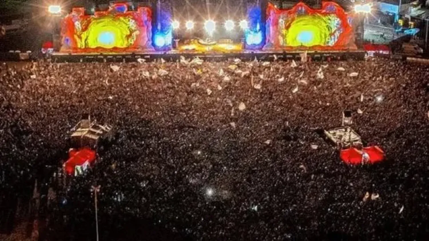 La foto viral de un fanático de La Renga tras el multitudinario recital en Concordia