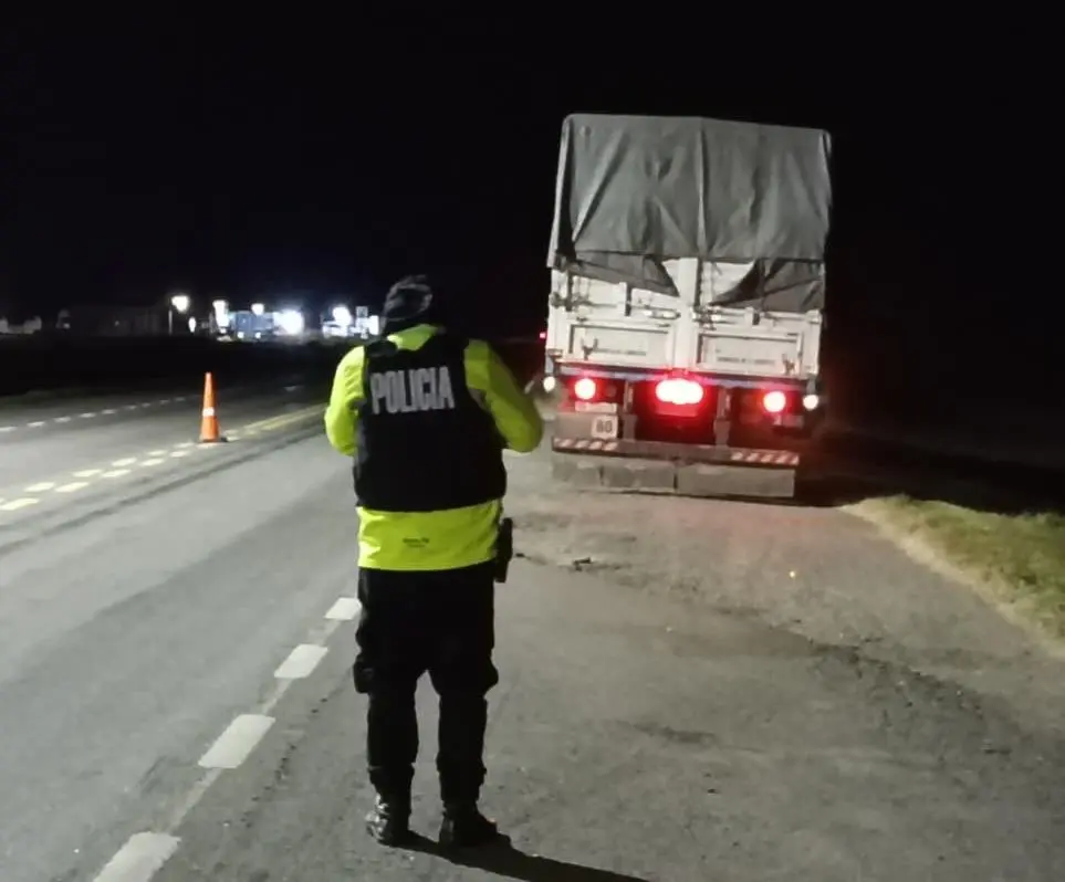 Guardia Provincial detectó irregularidades en transportes de carbón y alimentos en rutas santafesinas