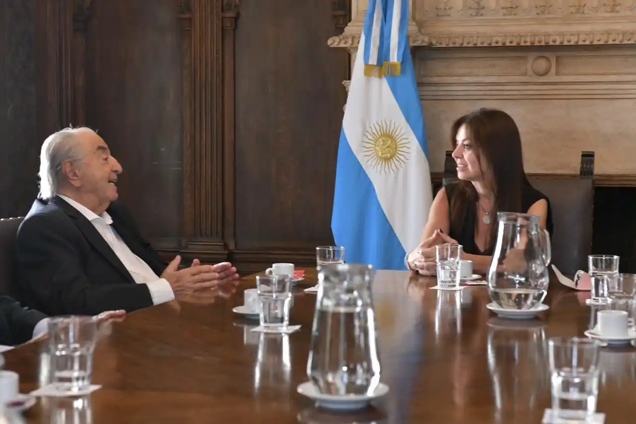 Armando Cavalieri se reunió este miércoles con Sandra Pettovello.
