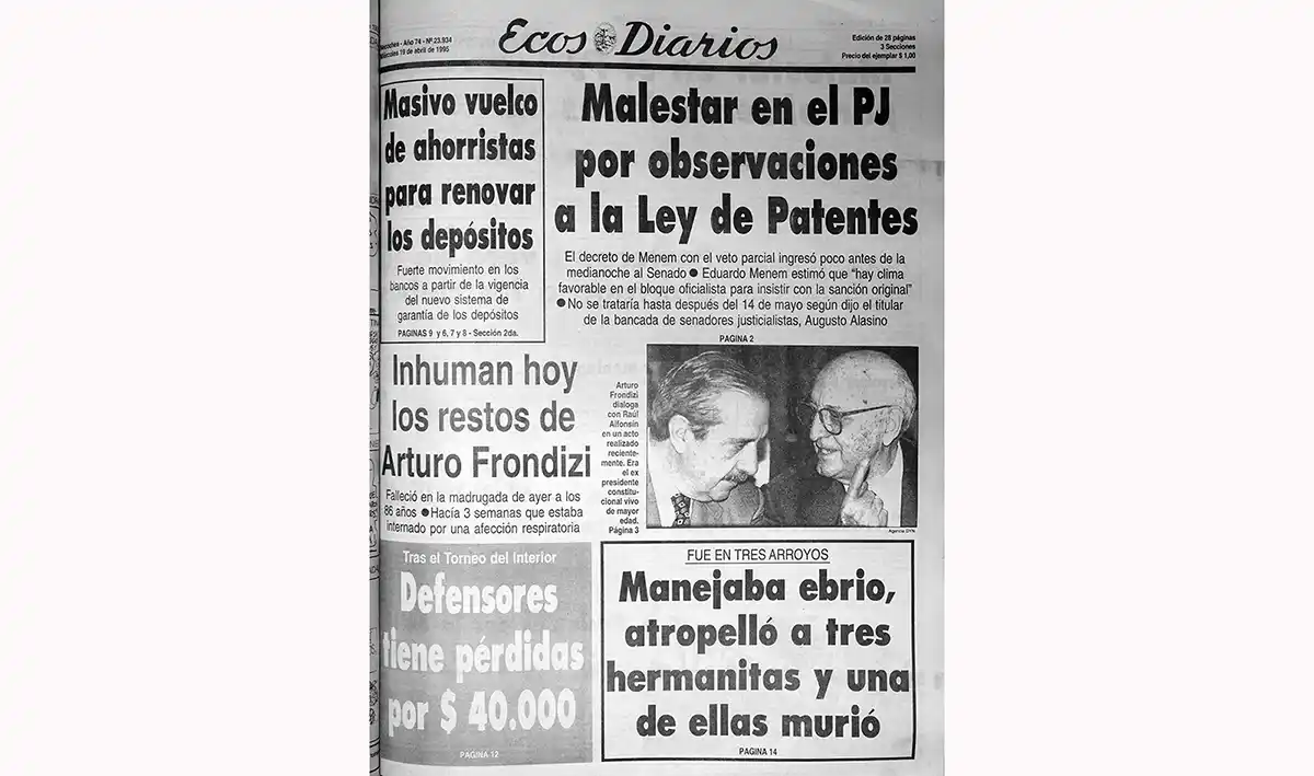 Miércoles 19 de abril de 1995