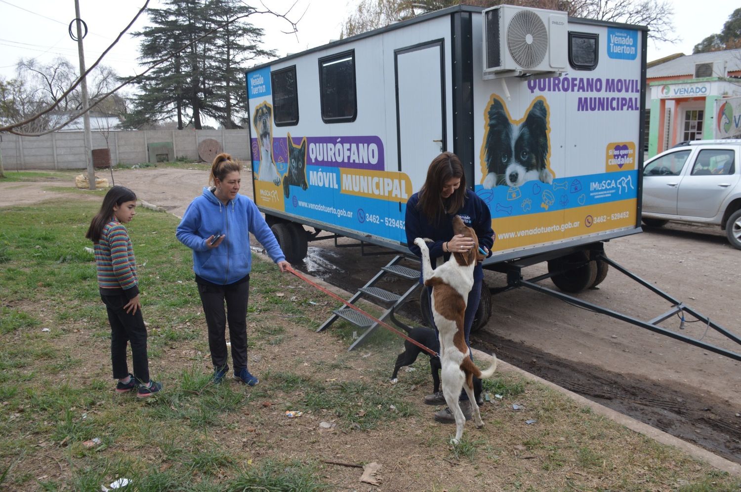 Los profesionales del Imusca brindaron atención en el barrio Iturbide.