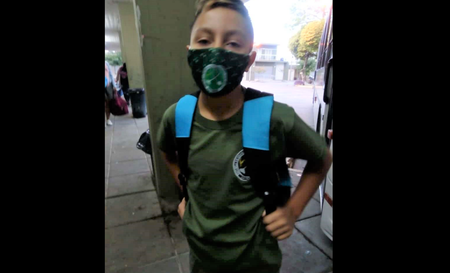 Catriel, el zumbero sampedrino, empezó la Secundaria