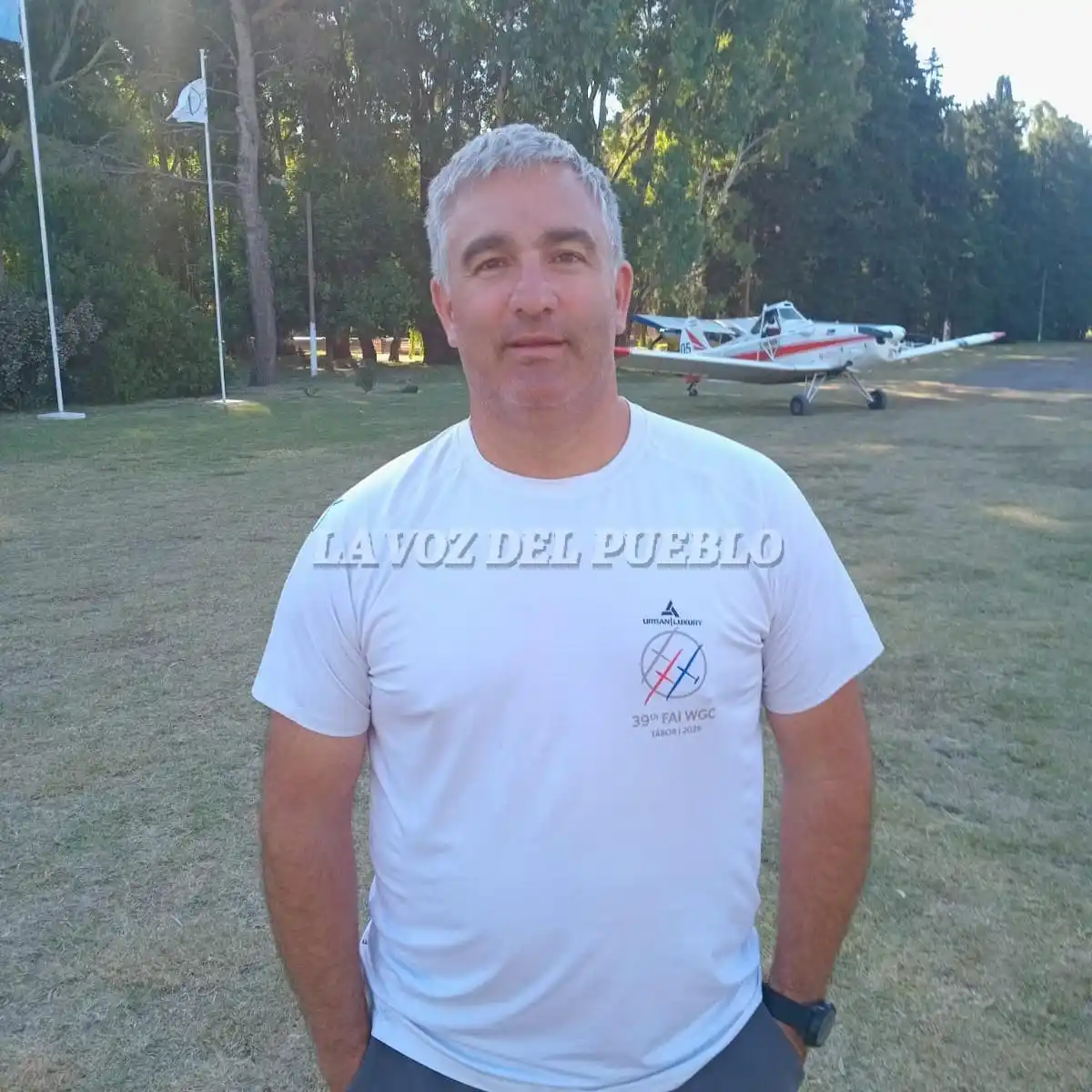 Bruno Quinteros, el referente chavense en el 72° Campeonato Nacional de Vuelo a Vela en el Club de Planeadores Otto Ballod
