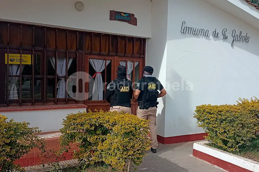 Allanaron una comuna del Sur provincial por una causa de usura y extorsión