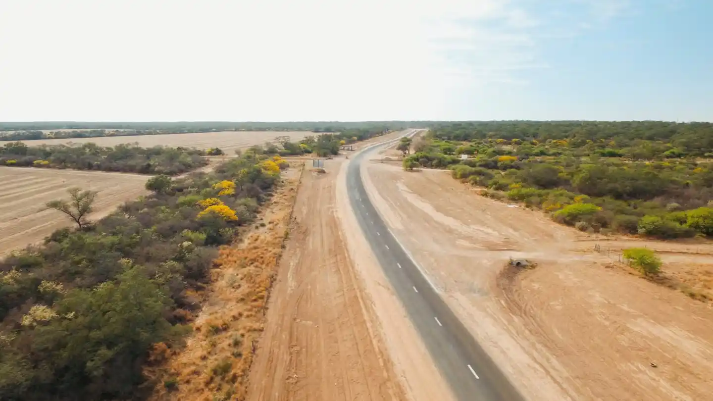 Ruta provincial 5 en Salta.