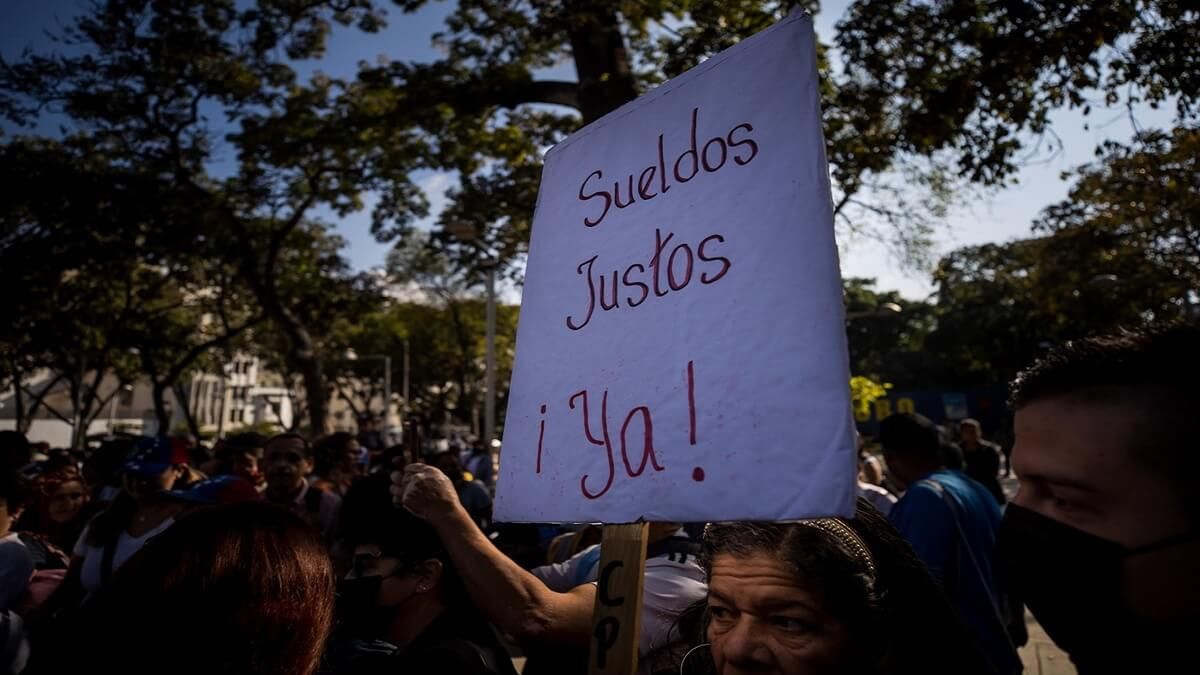 NO HAY NAVIDAD QUE VALGA: los venezolanos reclaman en la calle por sus derechos