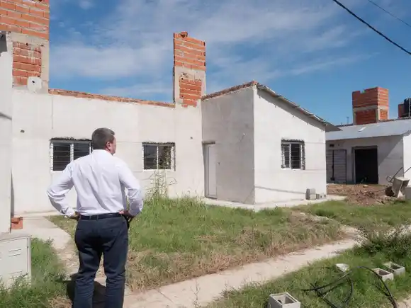 Avanzan las 18 viviendas financiadas por la provincia