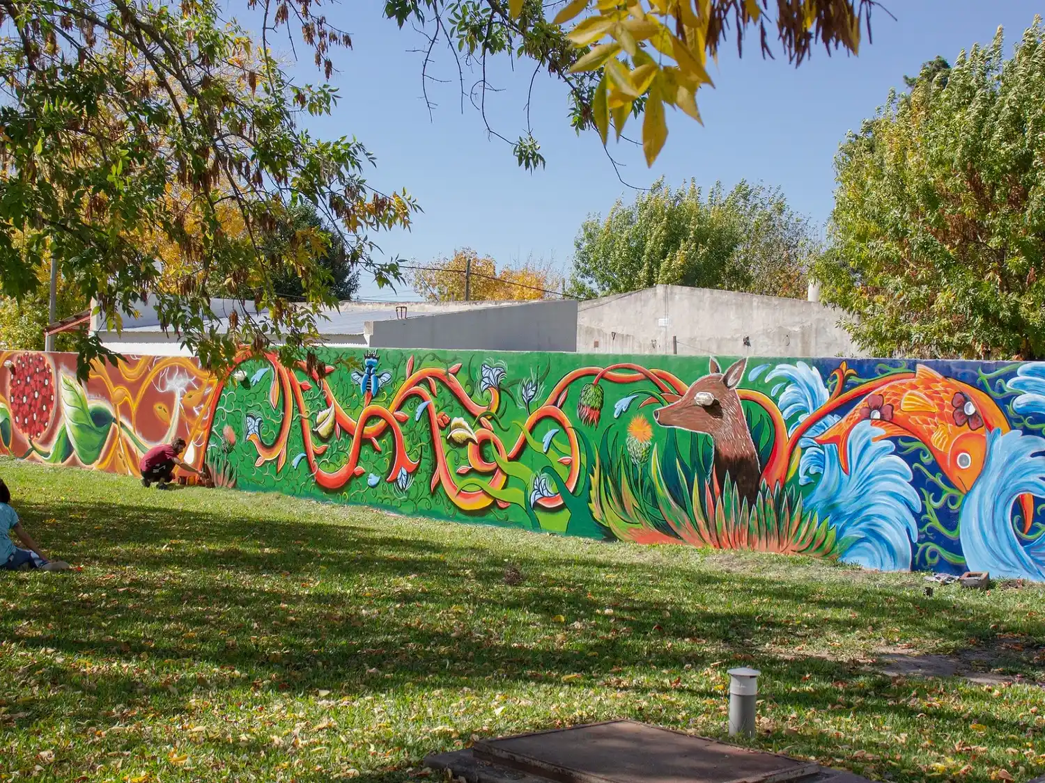 Galarza se prepara para recibir el 3° Encuentro Entrerriano de Muralismo