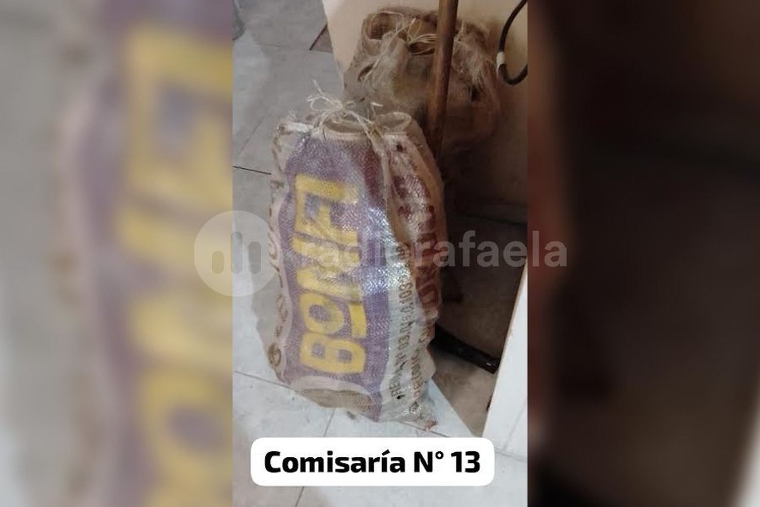 Salió a buscar mercadería y se encontró con que le faltaban tres bolsas de papa