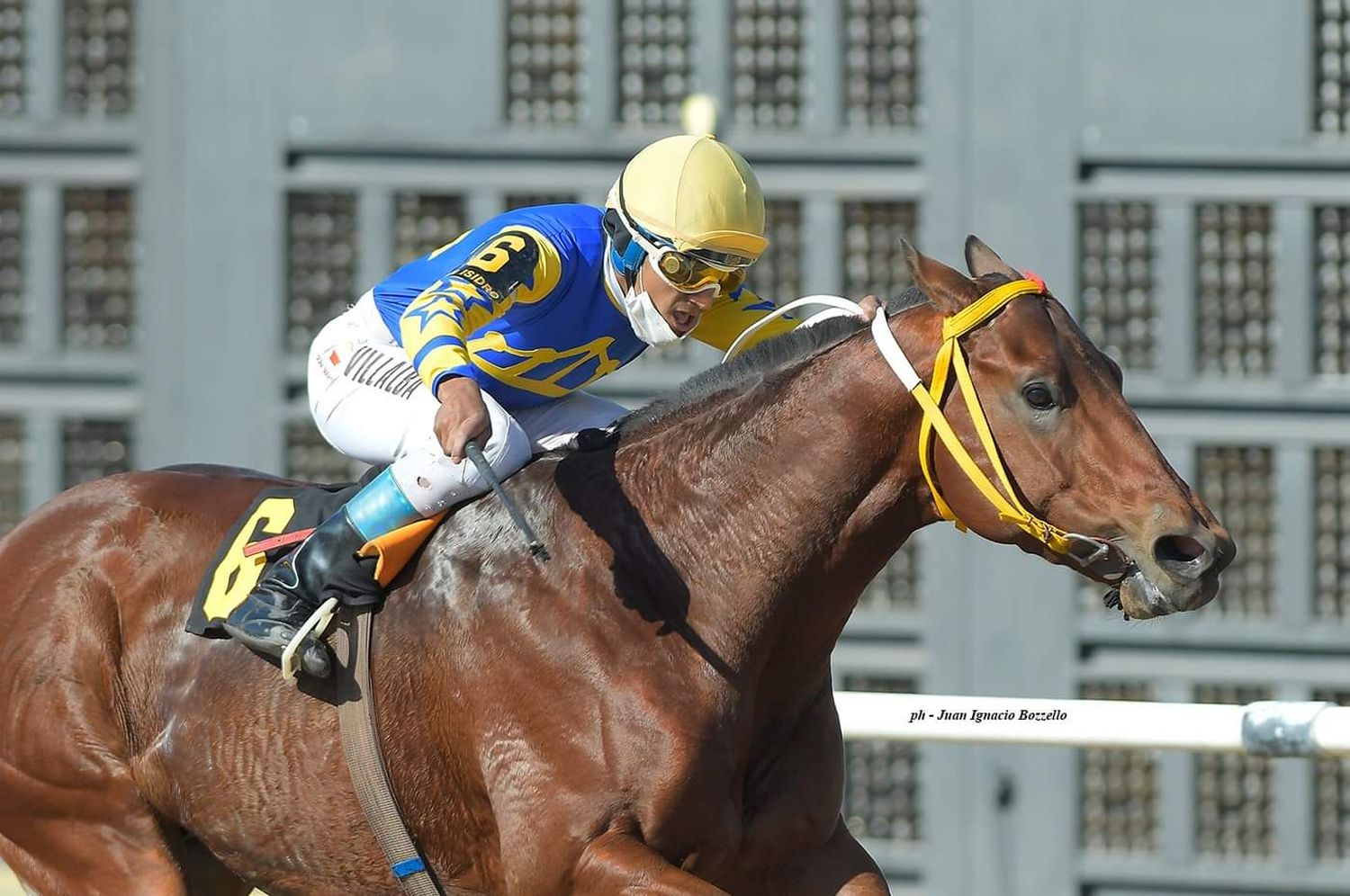 Nicolás Villalba volvió a ganar en San Isidro