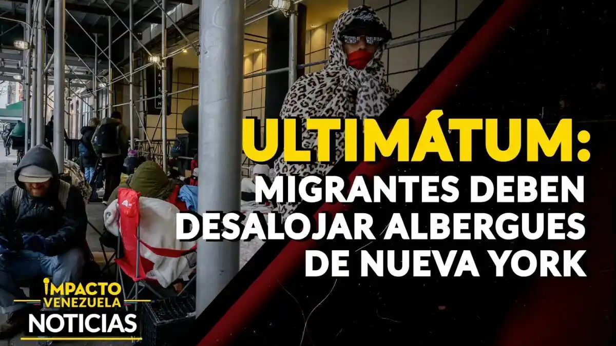 VENEZOLANOS INCLUIDOS: limitan estancia de migrantes en Nueva York – VIDEO
