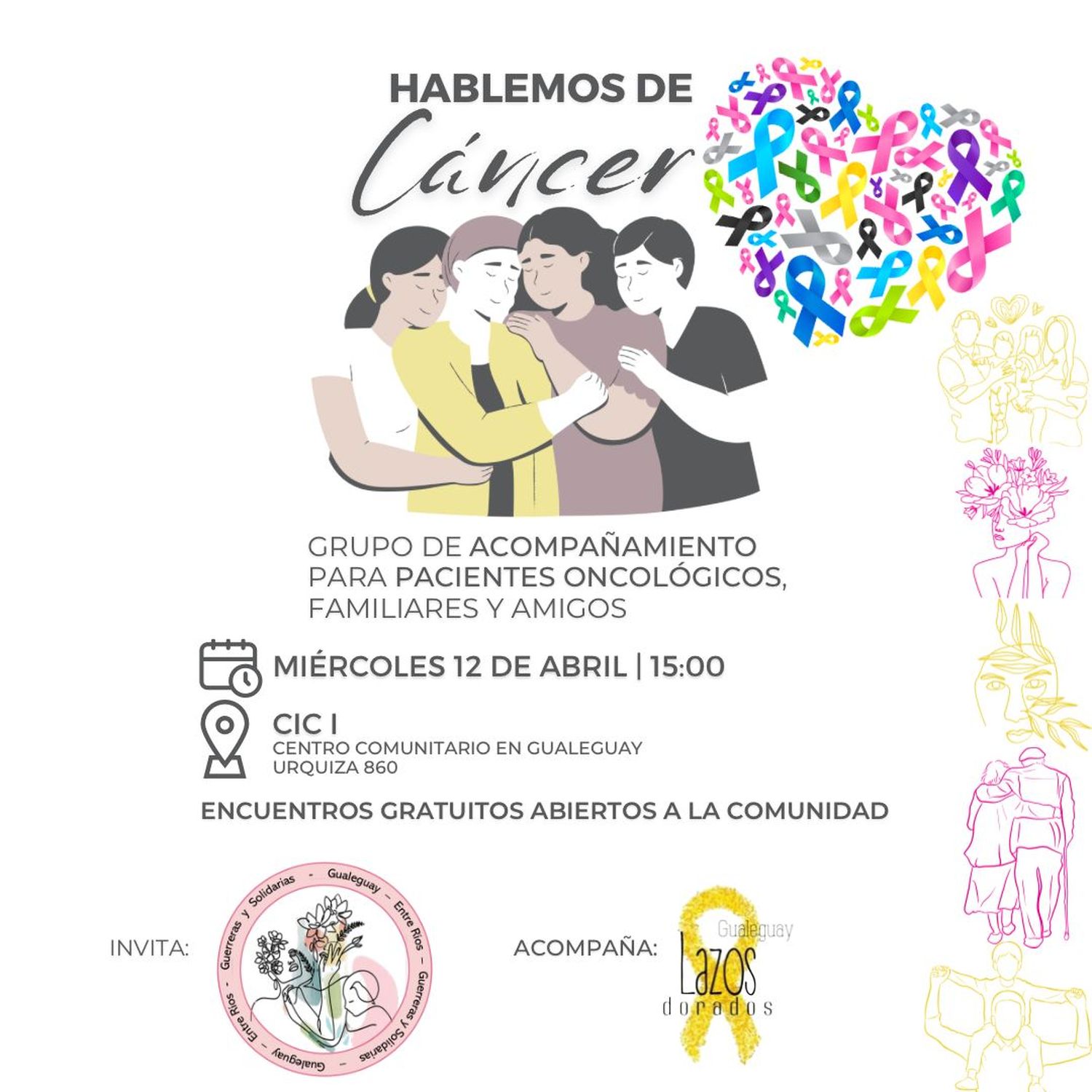 Comienza el espacio de reflexión “Hablemos De Cáncer” en el CIC 1