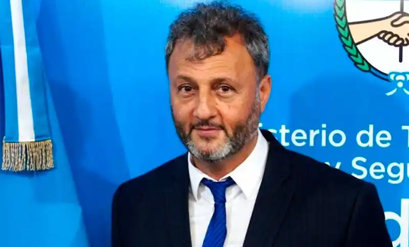 Omar Yasín, ex secretario de Trabajo.