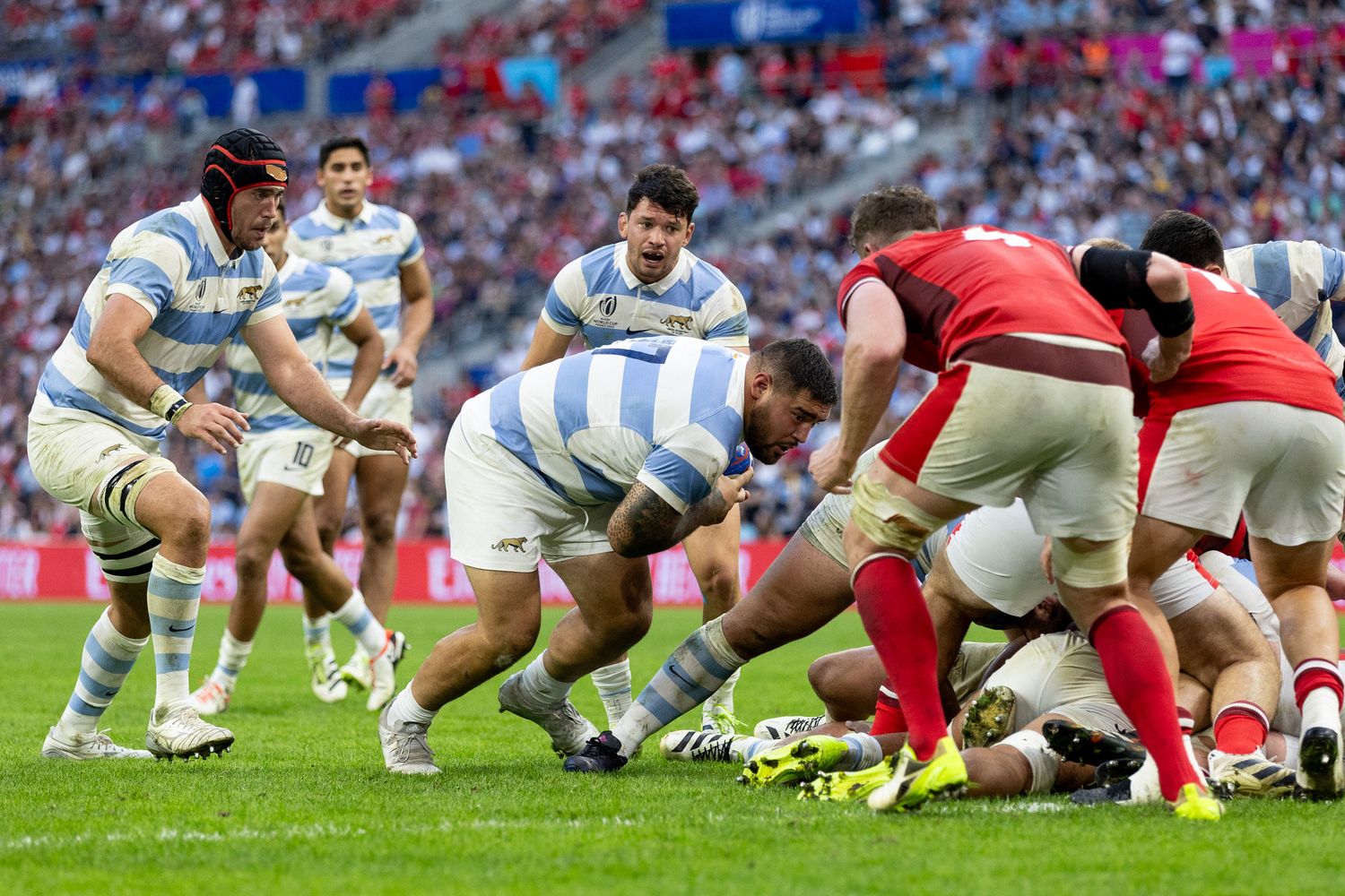 Los Pumas aparecieron en los momentos clave y festejaron el pase a las semifinales