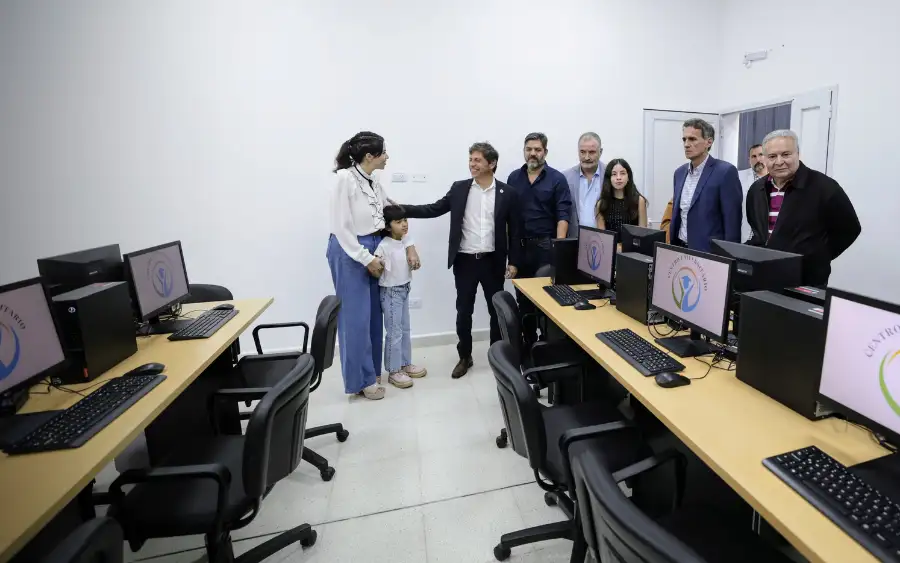 Kicillof en Ramallo - 2