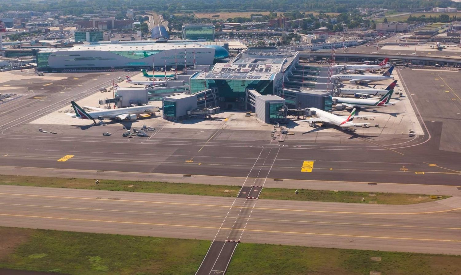 Roma: el aeropuerto de Fiumicino obtiene 5 estrellas de calificación por sus procedimientos contra el COVID-19