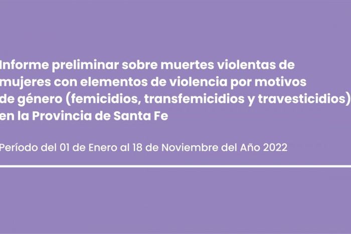 Observatorio de las Violencias y Desigualdades de Género de Santa Fe