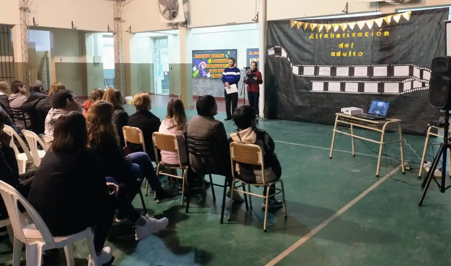 Se complementó el proceso de darle un nombre a la ESJA Nº 97 "La Cautiva"