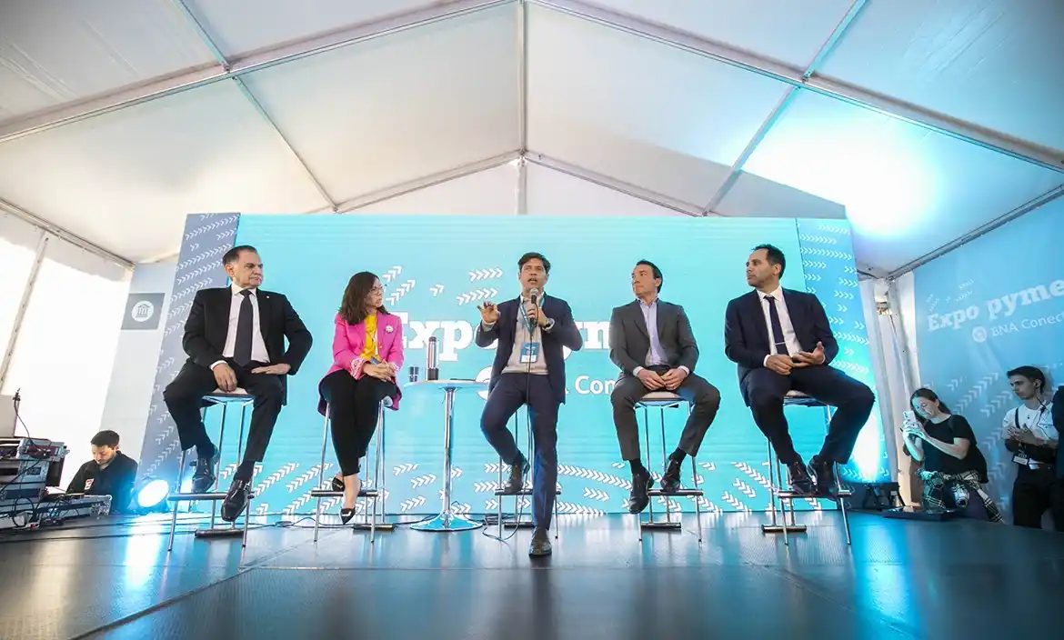 Kicillof en Expo Pyme: “Necesitamos que el poder adquisitivo de las mayorías crezca”