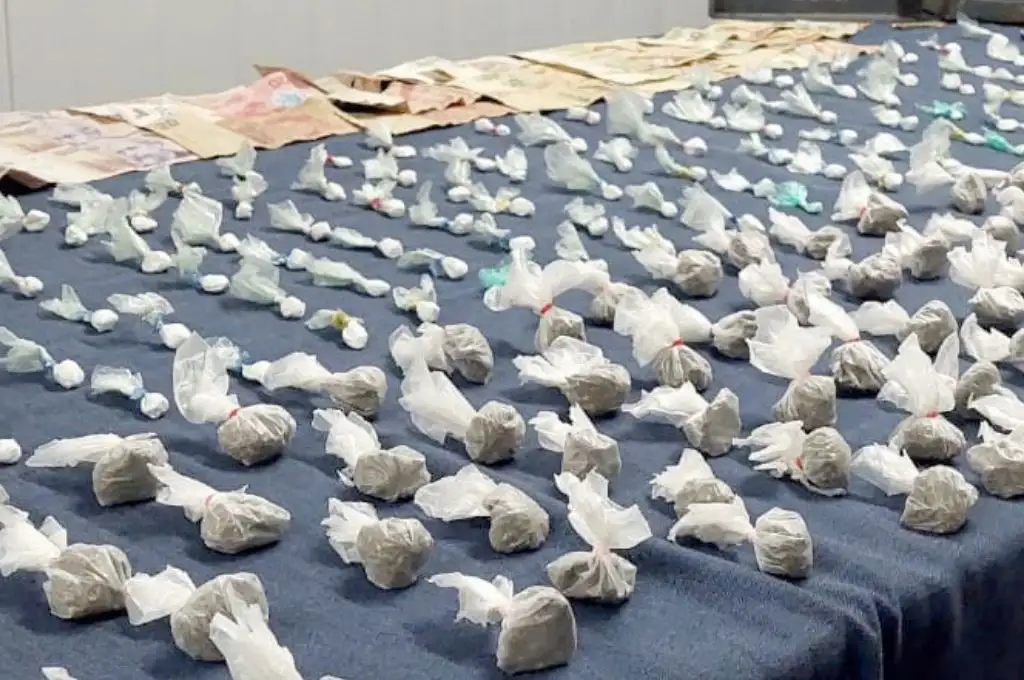 Detienen a sujeto con 215 dosis de droga en San Lorenzo