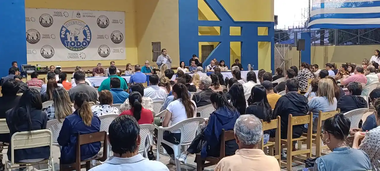 Previo al Opngt, se reunieron vecinos del San Francisco y autoridades provinciales