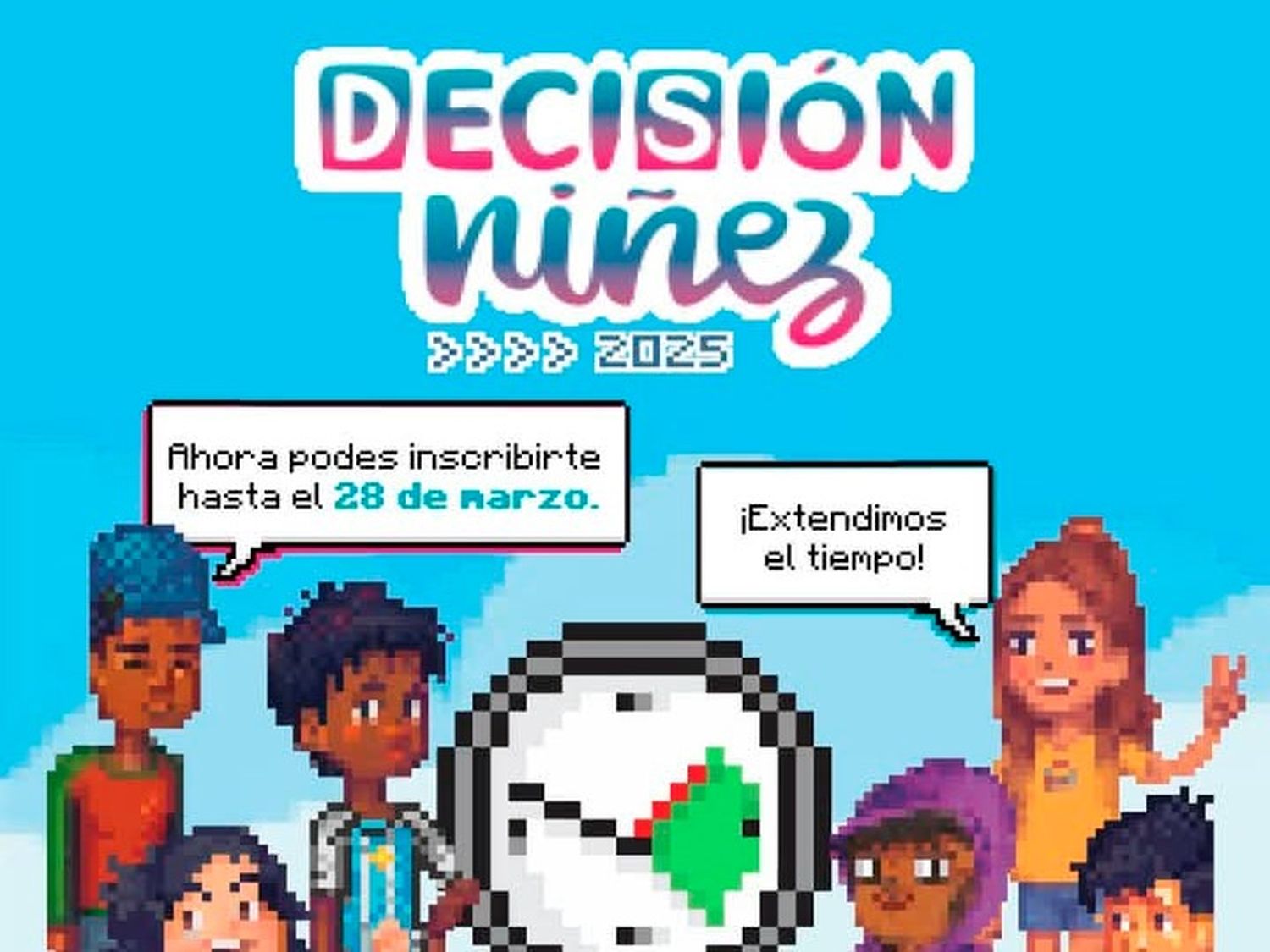 Decisión Niñez: extendieron el plazo de inscripción hasta el 28