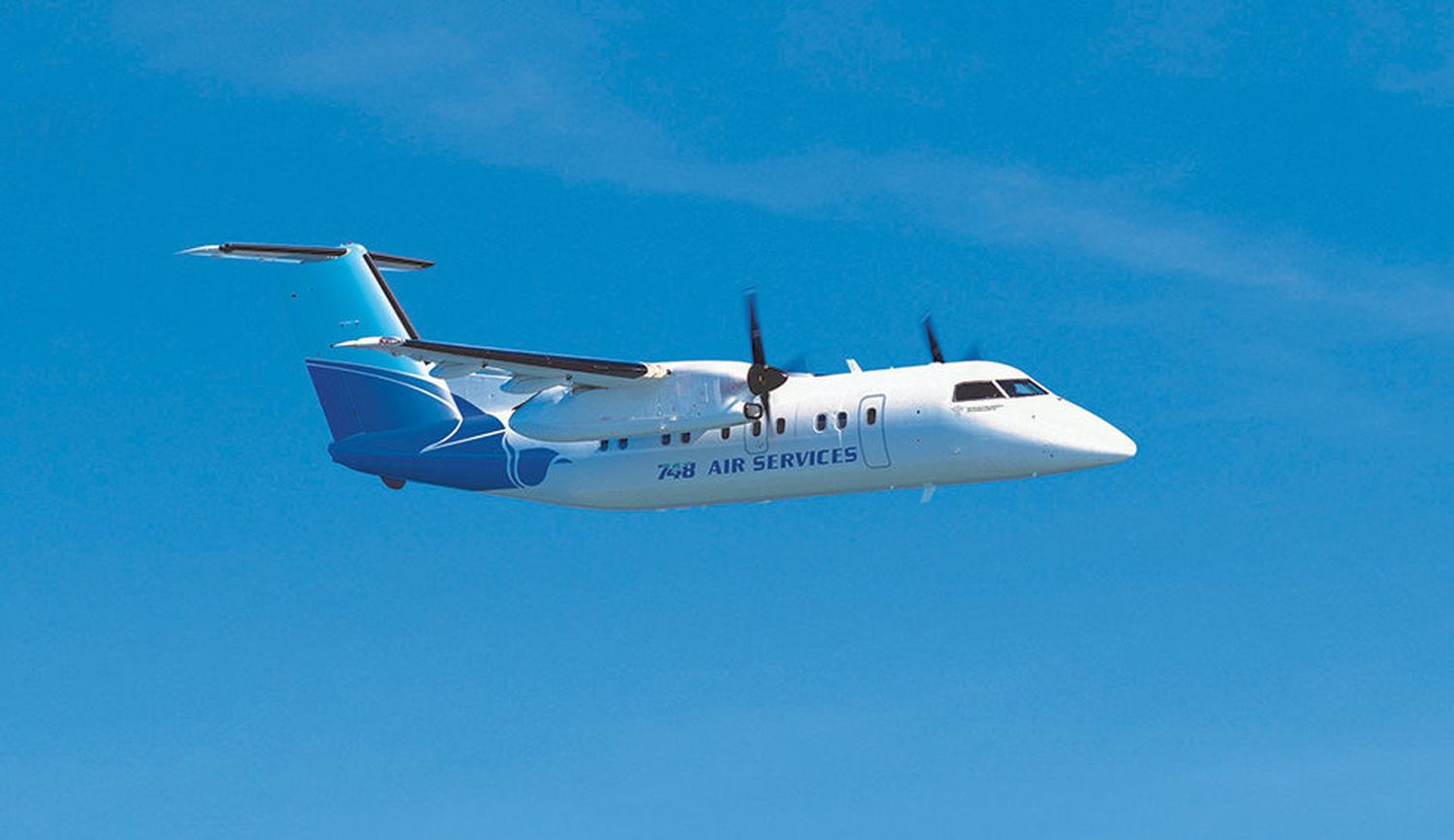 De Havilland Canada modifica los Dash 8 para transporte de insumos médicos