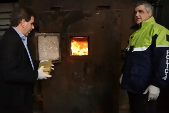 La Provincia quemó más de 500 kilos de droga incautada
