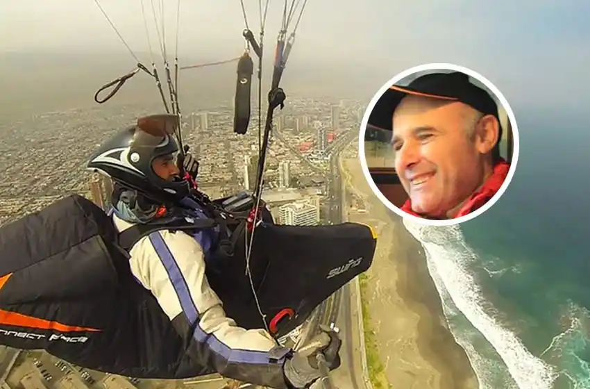 Encontraron muerto a Claudio Kegalj, el parapentista de Venado Tuerto