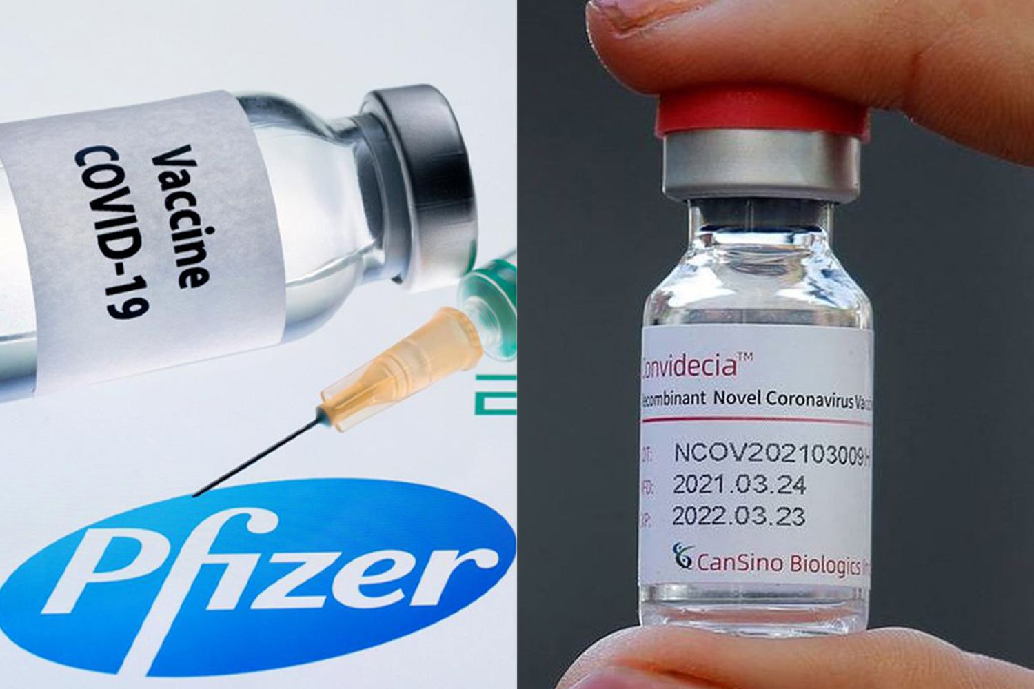 Entre Ríos sumó vacunas Pfizer y Cansino