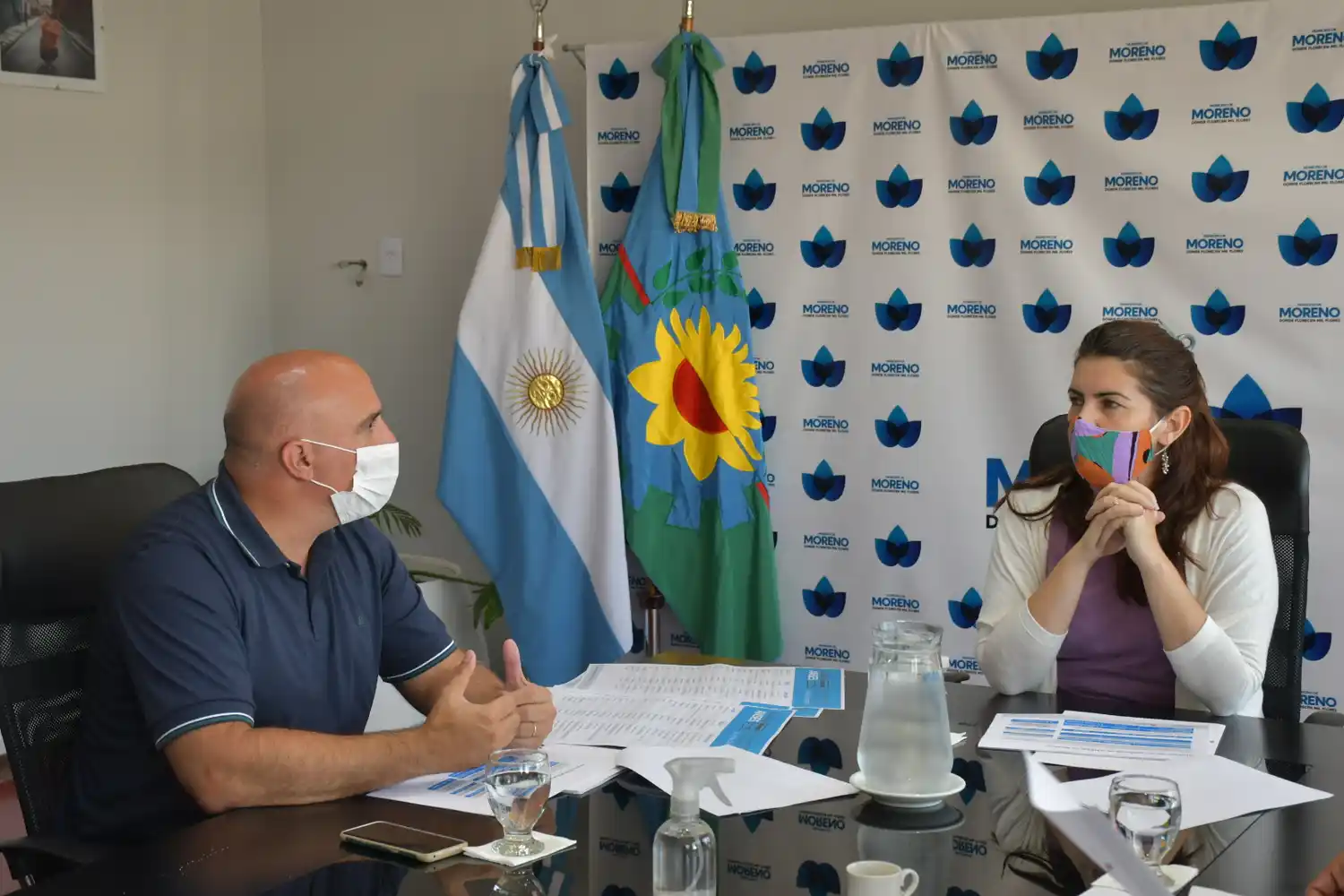 Fraschina: "Queremos fomentar Beneficios ANSES en Moreno"