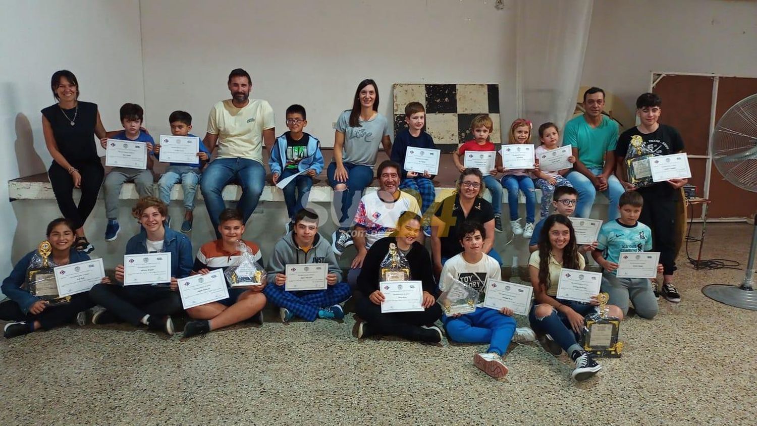 Despedida de año de la Escuela de ciclismo